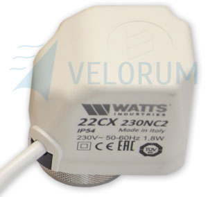 Привод клапана Watts 22CX. Watts-22СX.