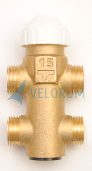 Трёхходовой клапан Watts 1/2" с байпасом. Watts ZV4131-DN15.